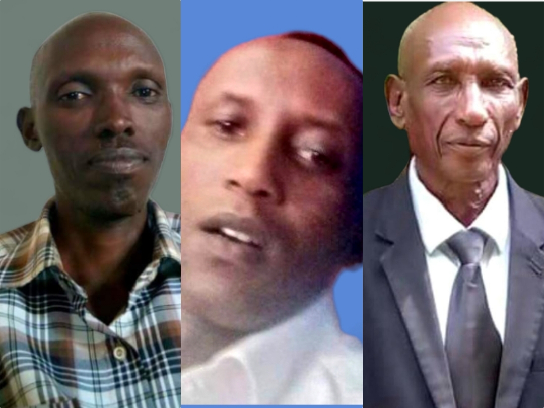 Disparition forcée de Messieurs Charles Hamenyimana, Juvénal Ndereyimana et Thaddée Kantungeko.
